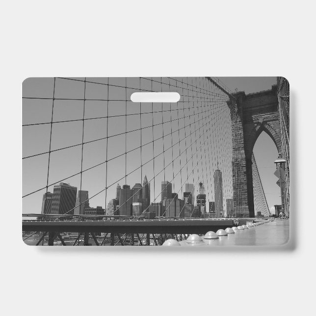 Brooklyn bridge badge (Front)