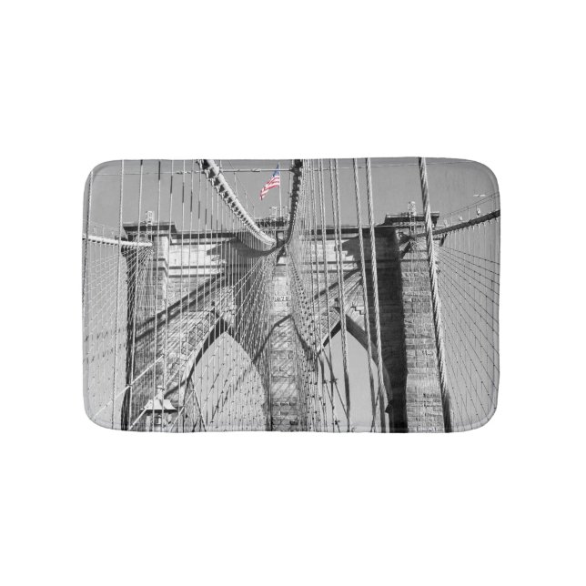 Brooklyn Bridge Bath Mat (Front)