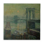 Brooklyn Bridge (between 1917 and 1920) Ernest Ceramic Tile