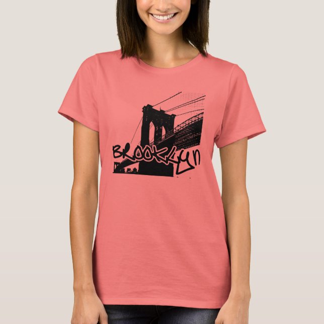 Brooklyn Bridge "Black" T-Shirt (Front)