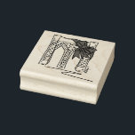 Brooklyn Bridge Bow NYC Christmas New York City Rubber Stamp<br><div class="desc">Stamp features an original pen-and-ink illustration of the Brooklyn Bridge in New York City,  "dressed up" for Christmas with a big bow.

Don't see what you're looking for? Need help with customization? Contact Rebecca to have something designed just for you.</div>