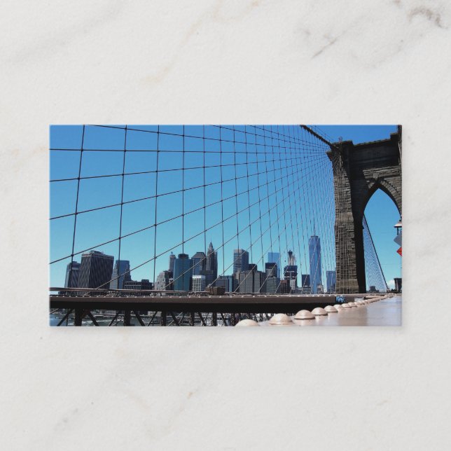 Brooklyn bridge business card (Front)