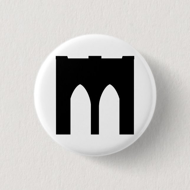 Brooklyn Bridge Button (Front)