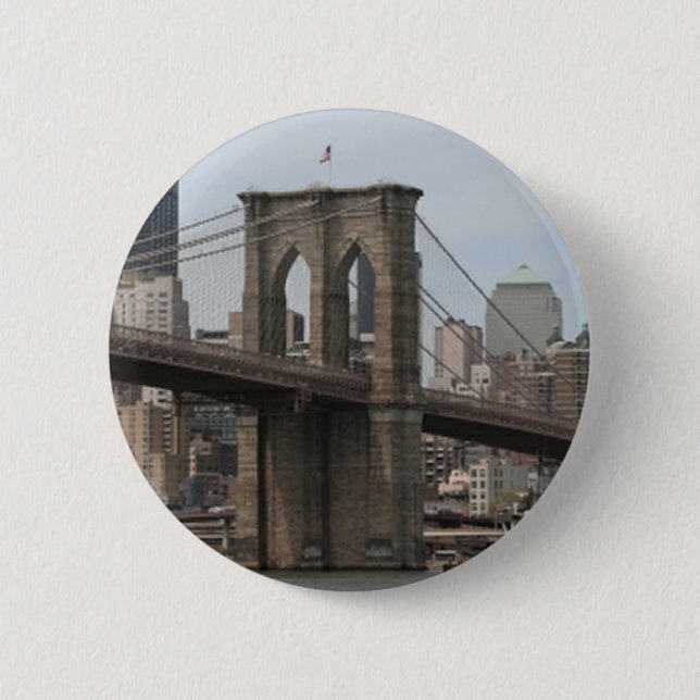 Brooklyn Bridge Button (Front)