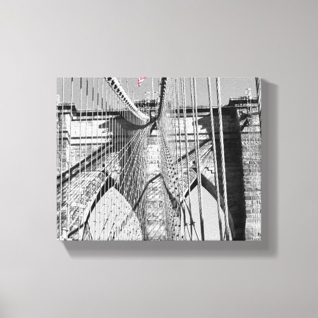Brooklyn Bridge Canvas Print (Front)