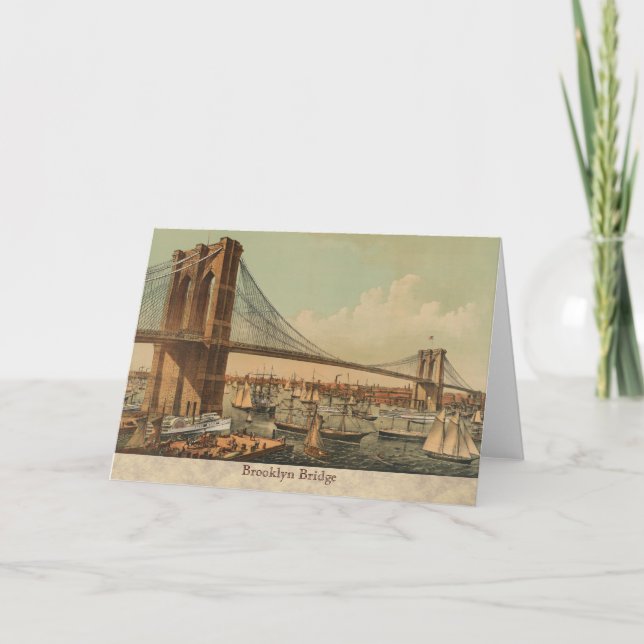 Brooklyn Bridge Card (Front)