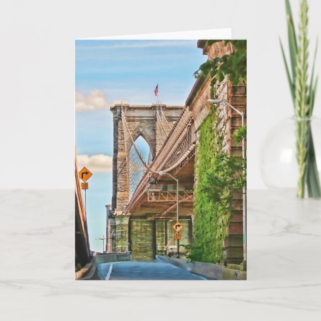 Brooklyn Bridge Card (Front)