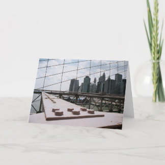 Brooklyn Bridge Card
