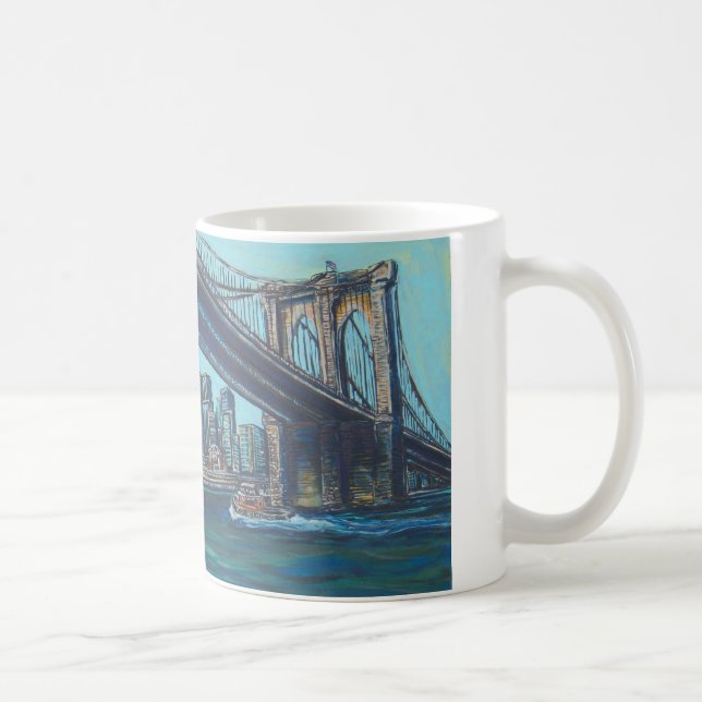Brooklyn Bridge Coffee Mug (Right)