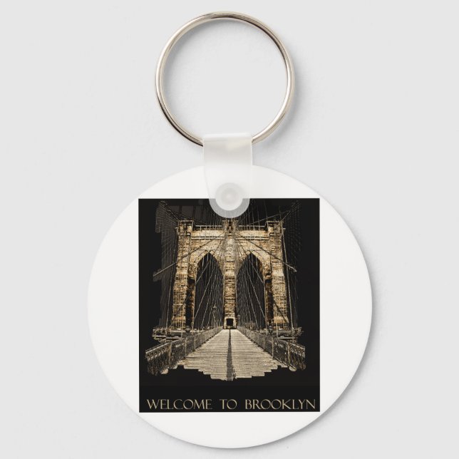 brooklyn bridge copy keychain (Front)