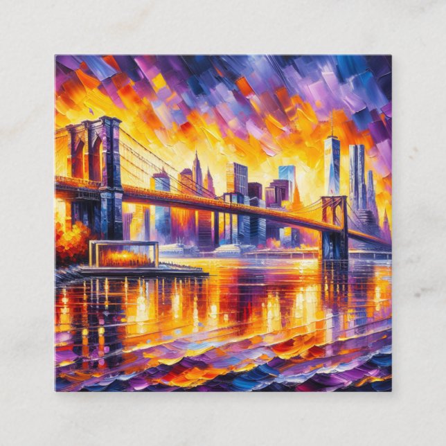 BROOKLYN BRIDGE  ENCLOSURE CARD (Front)