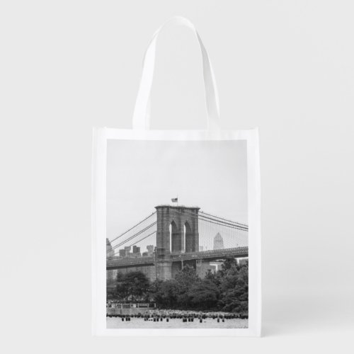 Brooklyn Bridge  Grocery Bag