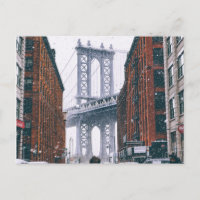 Brooklyn Bridge In Winter (New York, NY)