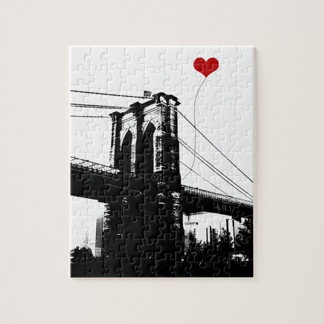 Brooklyn Bridge Jigsaw Puzzle (Vertical)