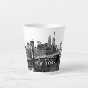 Brooklyn Bridge Latte Mug