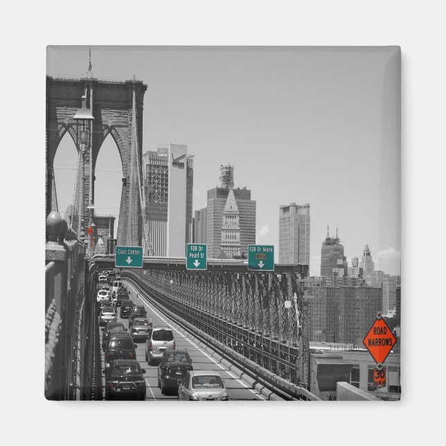 Brooklyn bridge magnet (Front)