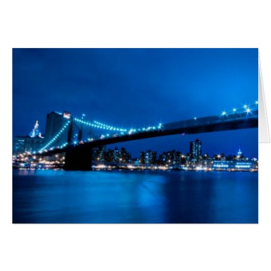 Brooklyn Bridge, New York Cards (Front Horizontal)