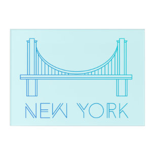Brooklyn Bridge New York City Acrylic Print