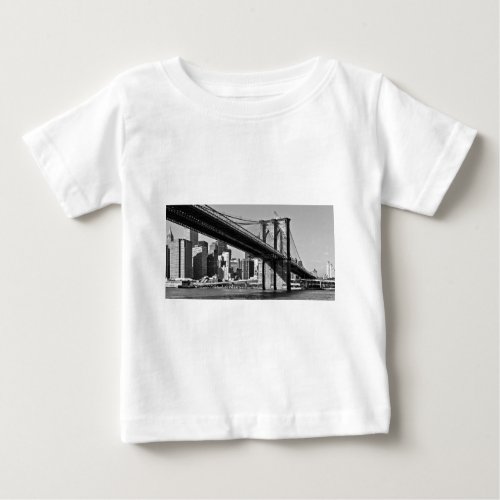Brooklyn Bridge New York City Baby T_Shirt