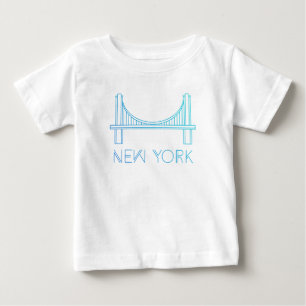 Brooklyn Bridge   New York City Baby T-Shirt