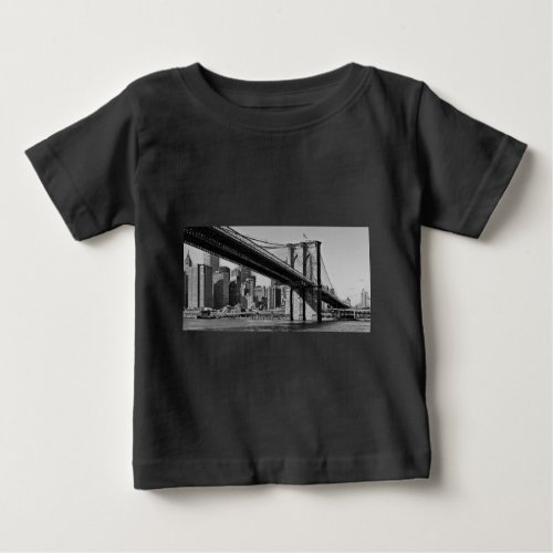Brooklyn Bridge New York City Baby T_Shirt