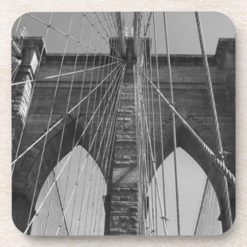 Brooklyn Bridge New York City Beverage Coaster