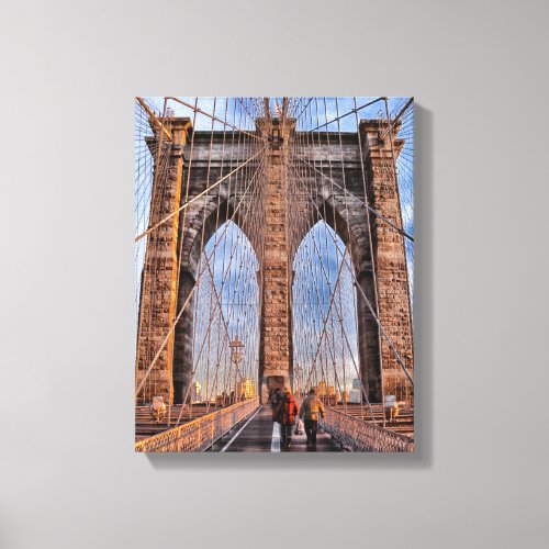 Brooklyn Bridge New York City Canvas Print