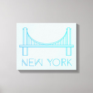 Brooklyn Bridge New York City Canvas Print