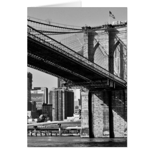 Brooklyn Bridge New York City Cards (Front)