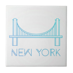 Brooklyn Bridge New York City Ceramic Tile