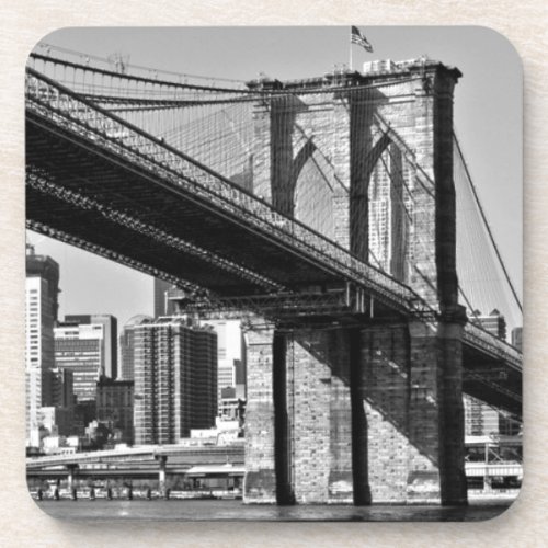 Brooklyn Bridge New York City Drink Coaster