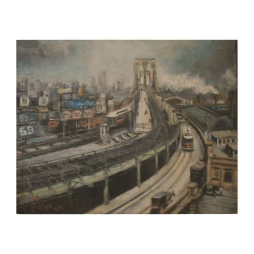 Brooklyn Bridge New York City Fine Art Painting