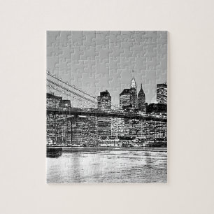 Brooklyn Bridge New York City Jigsaw Puzzle
