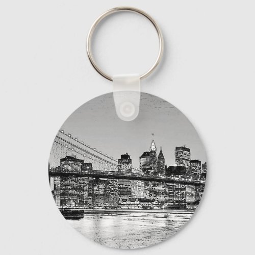 Brooklyn Bridge New York City Keychain