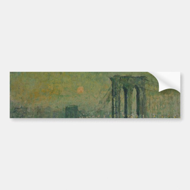 Brooklyn Bridge (New York City Landmark) (NYC) Bumper Sticker (Front)