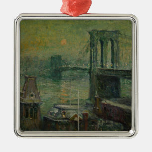Brooklyn Bridge (New York City Landmark) (NYC) Metal Ornament