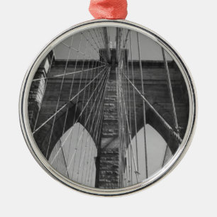 Brooklyn Bridge New York City Metal Ornament