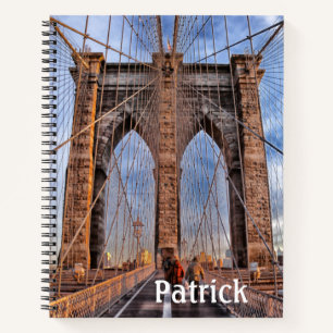 Brooklyn Bridge New York City Notebook