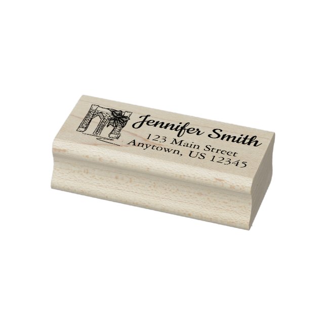 Brooklyn Bridge New York City NYC Personalized Rubber Stamp (Stamp)