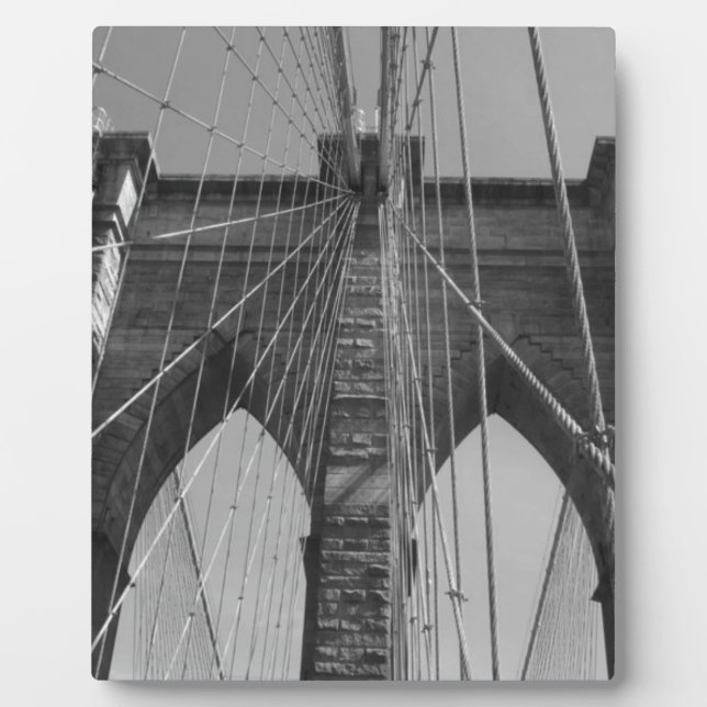 Brooklyn Bridge New York City Plaque (Front)