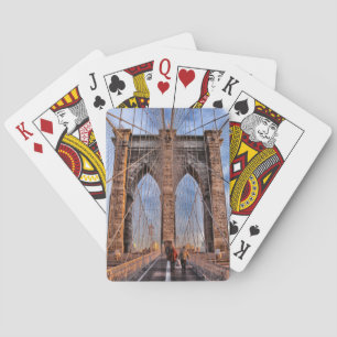 Brooklyn Bridge New York City Poker Cards