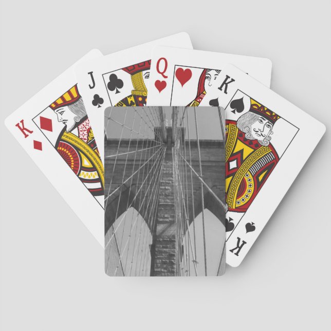 Brooklyn Bridge New York City Poker Cards (Back)