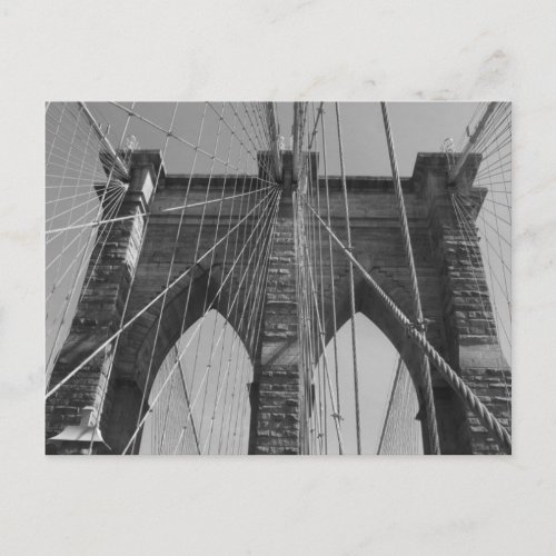 Brooklyn Bridge New York City Postcard