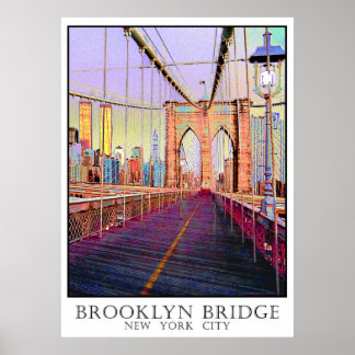 Brooklyn Bridge Posters, Brooklyn Bridge Prints, Art Prints, Poster Designs