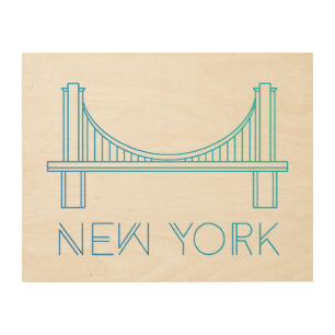 Brooklyn Bridge New York City Wood Wall Decor