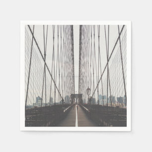 Brooklyn Bridge, New York Paper Napkins