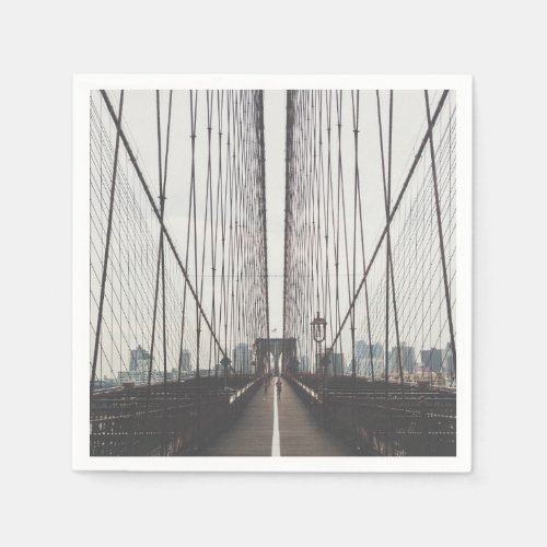 Brooklyn Bridge New York Paper Napkins