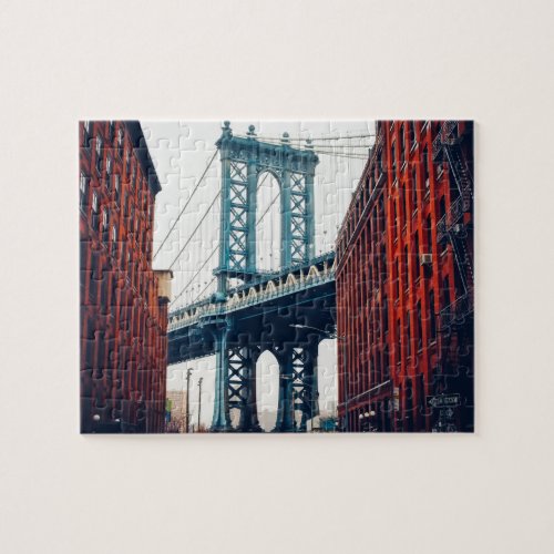 Brooklyn Bridge New York Photo Jigsaw Puzzle