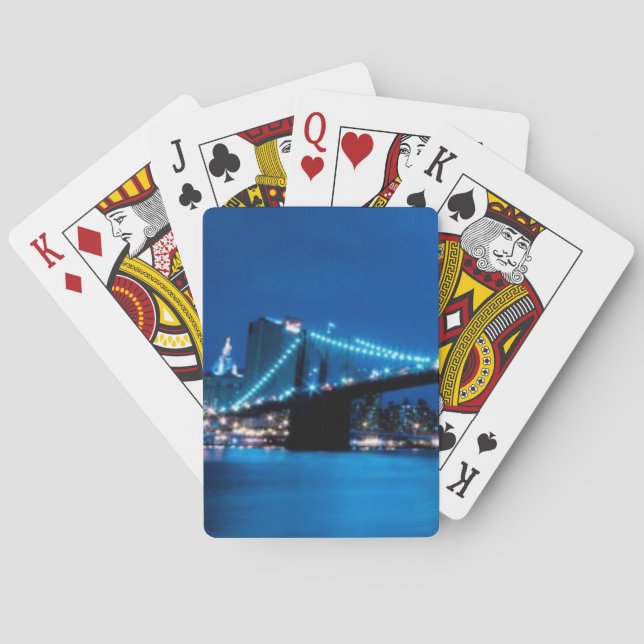 Brooklyn Bridge, New York Poker Cards (Back)