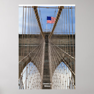 Brooklyn Bridge ,New York Poster